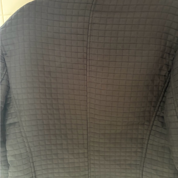 Harve Benard Black Quilted Open-Front Jacket - Picture 6 of 7